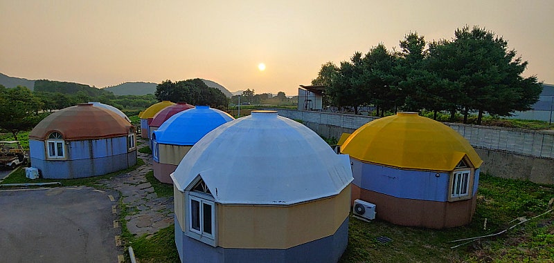 돔데크 바베큐 테라스